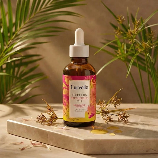 Curvella Cyperus Rotundus Oil – Hair Reduction Formula